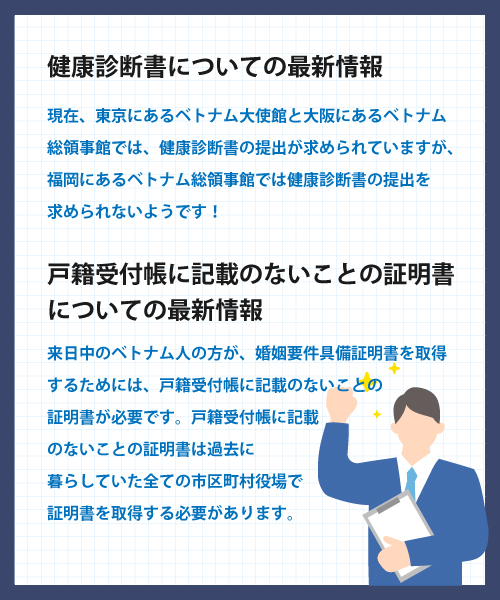 国際結婚手続きの必要書類についての最新情報をご紹介